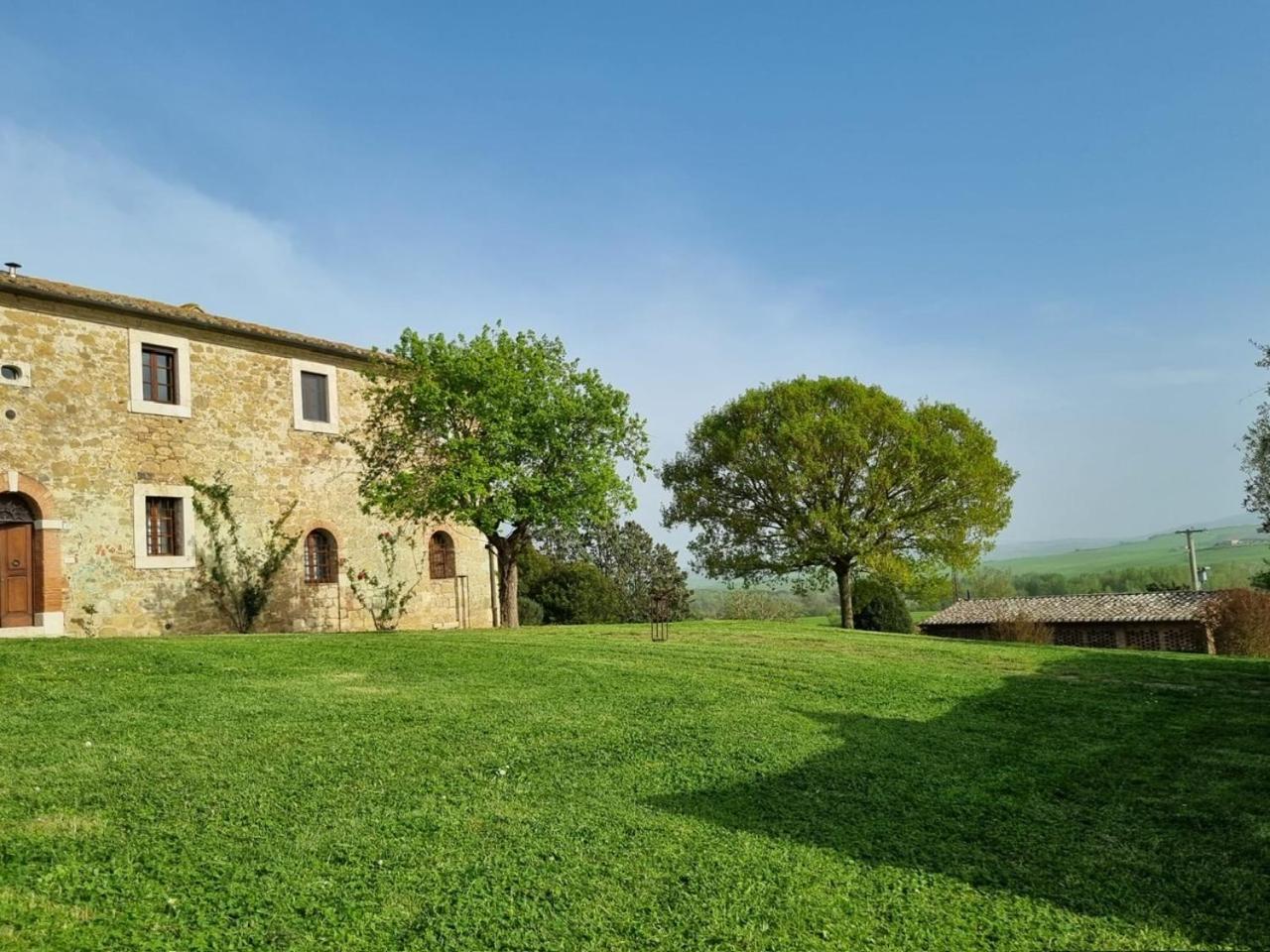Agriturismo Le Sorbelle D'Orcia Con Piscina Pienza Exterior photo